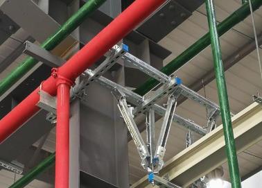 神农架林该抗震支架的整体式支吊架结构协调性好